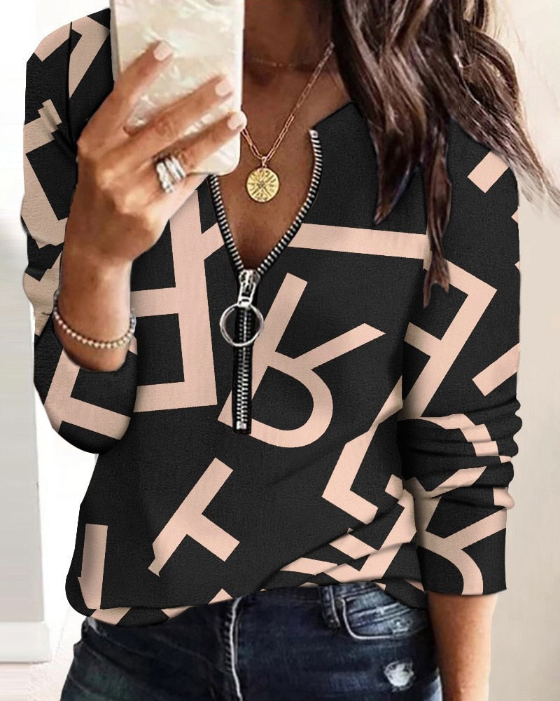 Casual Shirts Long Sleeve Women Tops